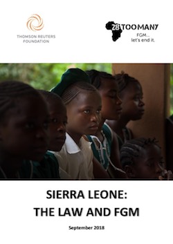 Sierra Leone: The Law and FGM/C (2018, English)